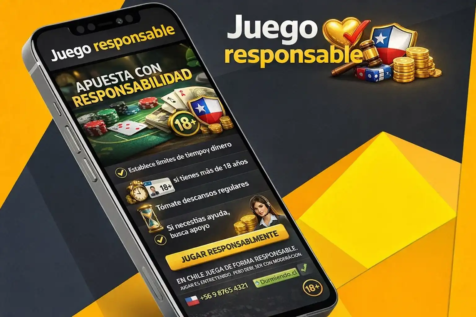 Juego responsable casino Chile