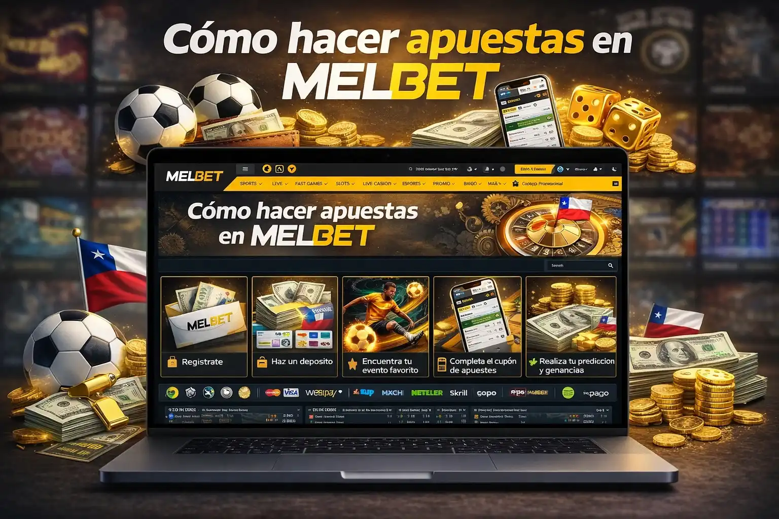 Apuestas Deportivas en Melbet Chile